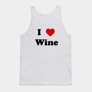 I love wine tee Tank Top